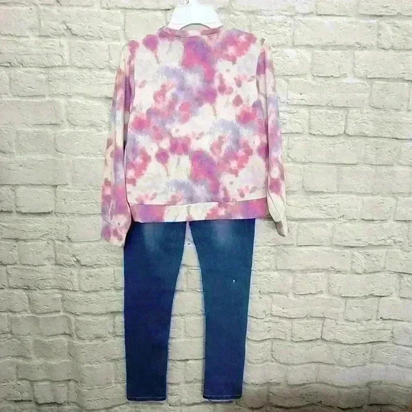 Limited Too Set Girls Sweatshirt blue jeans Sz 10 NEW - Picture 6 of 14